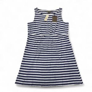 Tommy Bahama‎ Playa Sirena Stripe Dress Womens XL NWT Sleeveless Casual Midi